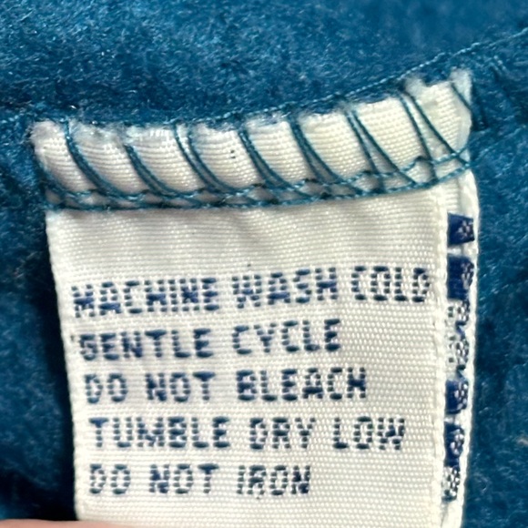 Vintage Arizona Men’s Pullover V-Neck Teal Sweater with Utility Pockets Size XL - Picture 6 of 10